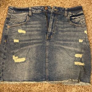 Jean skirt